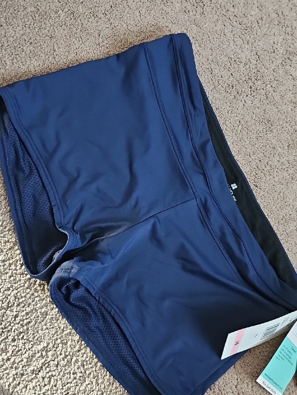 Beach House Navy Blue Women's Swim Shorts